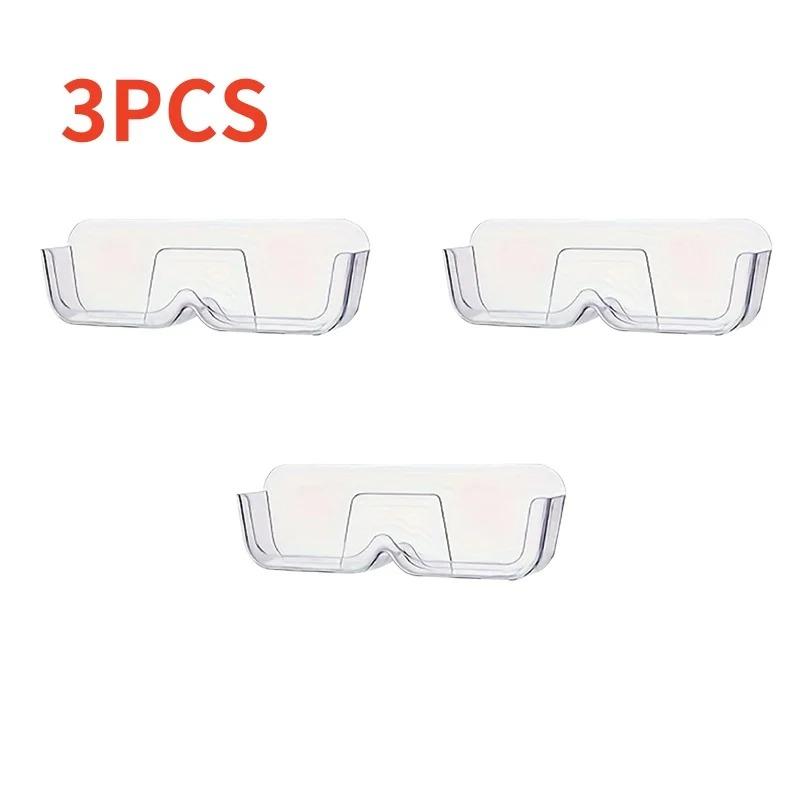 Punch-free Glasses Storage Rack Wall Mounted Sun-glasses Display Holder Wardrobe Decoration Storage Box Sunglass Organizer