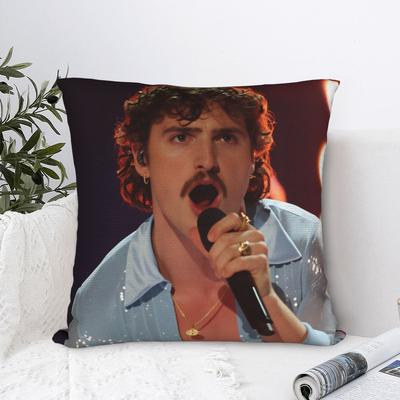 Funda de Almohada Cantante Benson Boone Funda de Cojín Cómoda Funda de Almohada de Moda Para Sofá Dormitorio Decoración del Hogar