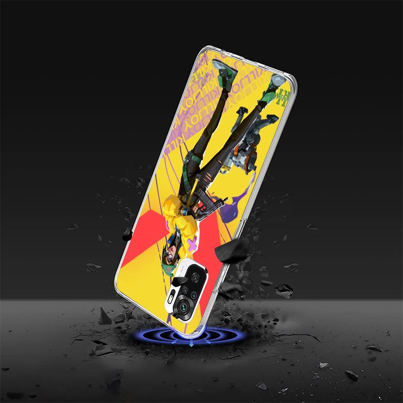 Valorant Killjoy Phone Case For Xiaomi Redmi Note 15 14 13 12S 12 11 Pro Plus 14S 11S 11E 10 10S 11T 5G Personalized Cover Redmi