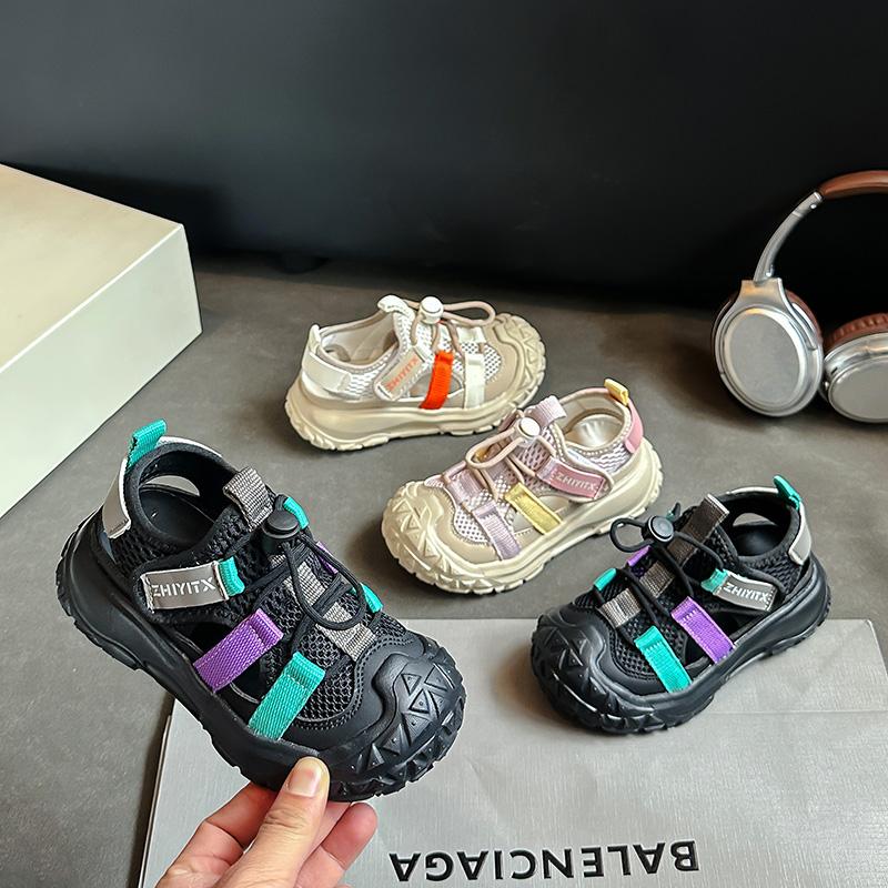 Girls' And Boys' Sandals Summer Non-Slip Comfortable Children'S Casual Sports Shoes Beach Sports Sandals Breathable Comfortable