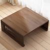 Bamboo Tatami Folding Coffee Table, Japanese-Style Low Table for Windows & Balconies