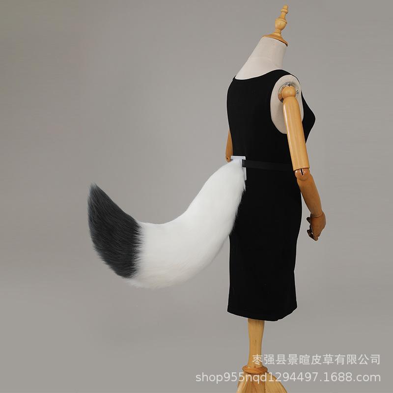 Varg, Räv, Katt och Hund Plysch Öron Huvudband & Hårklämma för Cosplay - Unisex Handgjort Accessoar