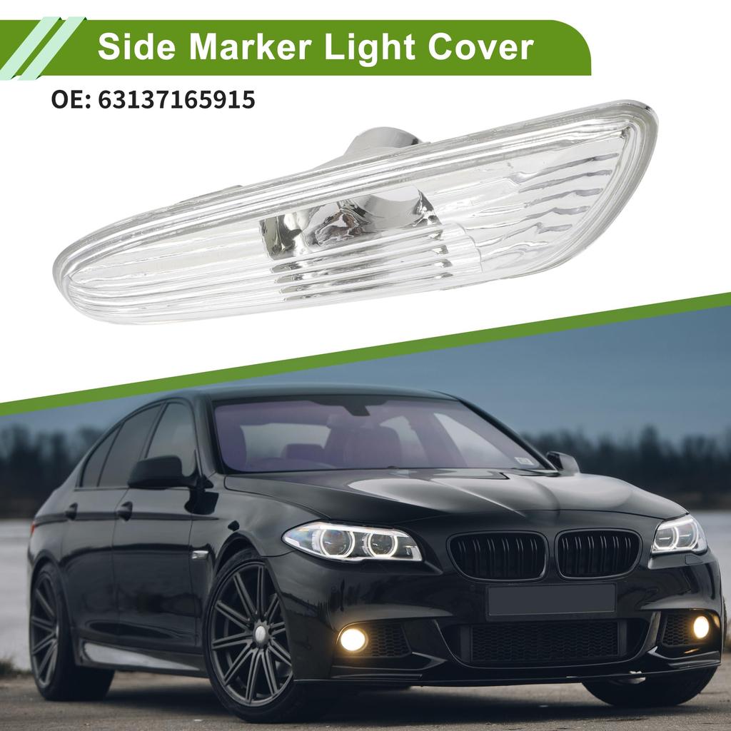 HOPESPANNER BMW 325i Nr.63137165915 Seitenmarkierungsleuchtenabdeckung Wasserdicht Weiß Blinker links Parklicht