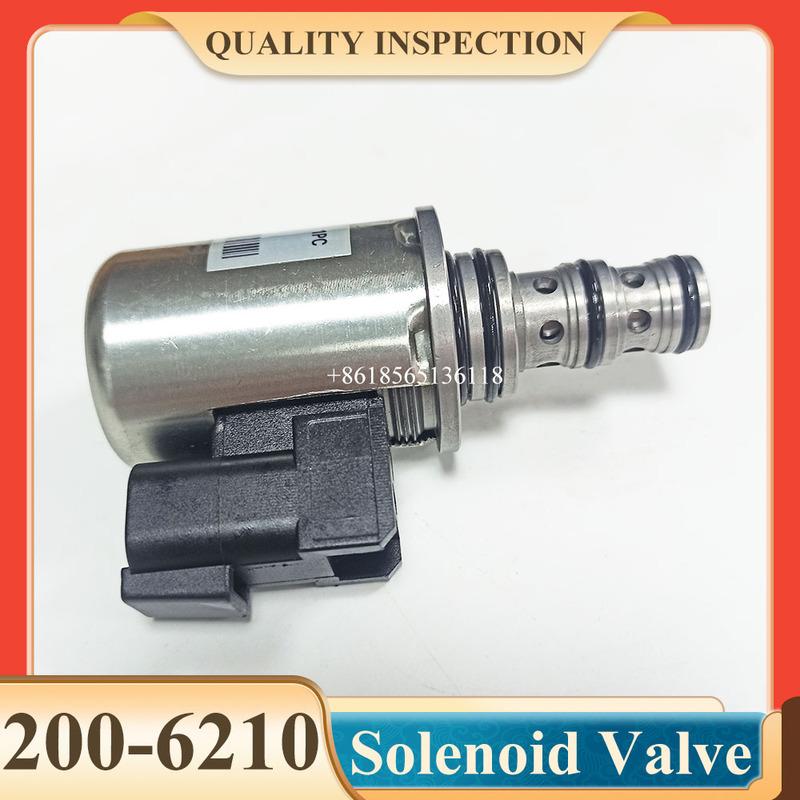 200-6210 Solenoid Valve 12V/24V 2006210 For 420E 430E 432E 434E 444E 450E 450F TH220B TH330B TH340B TH350B TH355B TH460