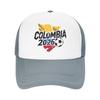 Colombia Football Match  Mesh Baseball Cap Unisex Fashion Sun Hat Canada Mexico Usa Dad Hat Adjustable Summer Trucker Cap