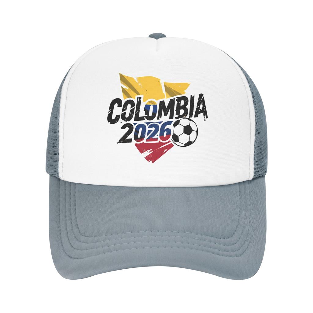 Colombia Football Match Mesh Baseball Cap Unisex Fashion Sun Hat Canada Mexico Usa Dad Hat Adjustable Summer Trucker Cap