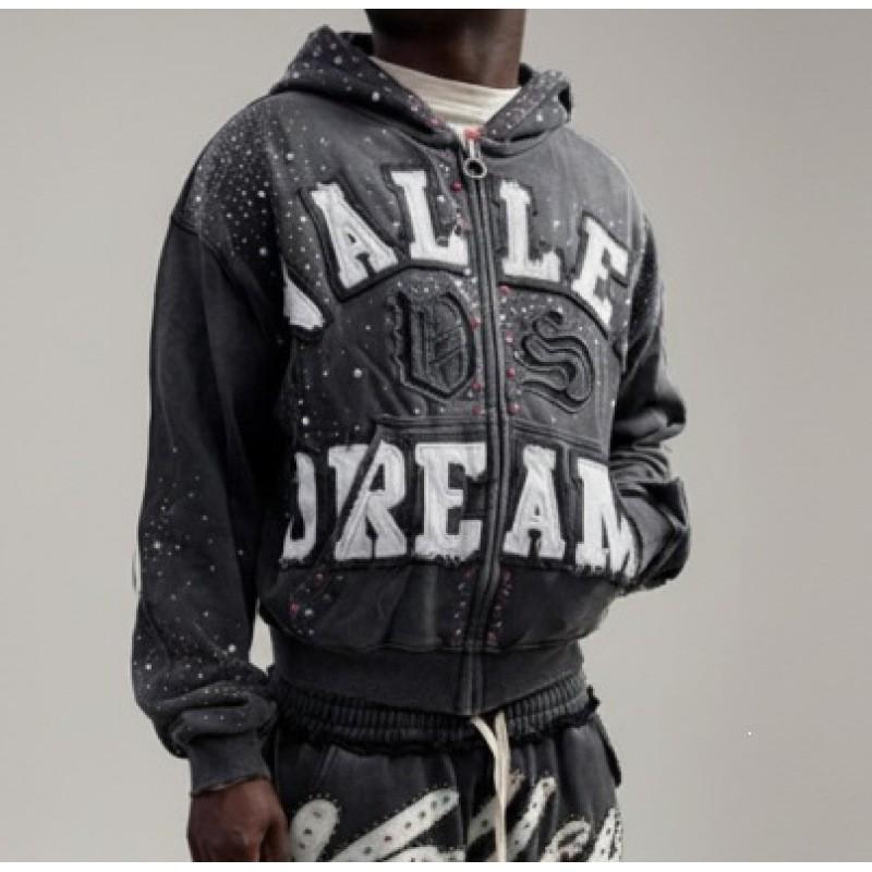 Y2K Camo Print Zip Hoodie Couples Streetwear Loose Fit Long Sleeve Casual