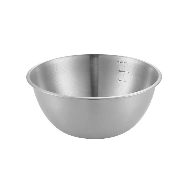 Fengzhi 17cm Stainless Steel Mixing Bowls (10-Pack)
