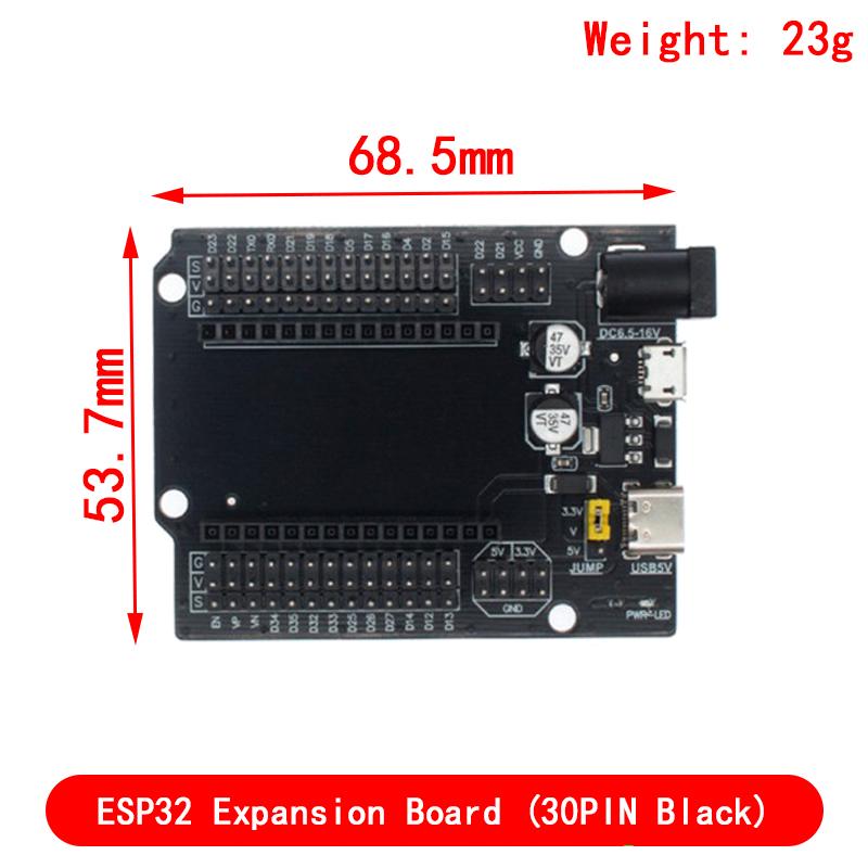 ESP32 Development Board CP2102 CH340C WiFi+Bluetooth Ultra-Low Power Consumption Wireless Module ESP32-WROOM-32 NodeMCU-32S