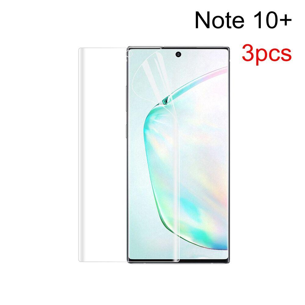 HD Soft TPU Hydrogel Film For Samsung Galaxy Note 10 / 10+ Plus Screen Protectors Protective Cover