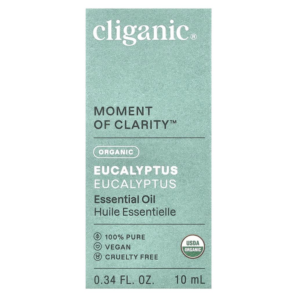 Moment Of Clarity™, Essential Oil, Organic Eucalyptus, 10 Ml (0.34 Fl Oz)