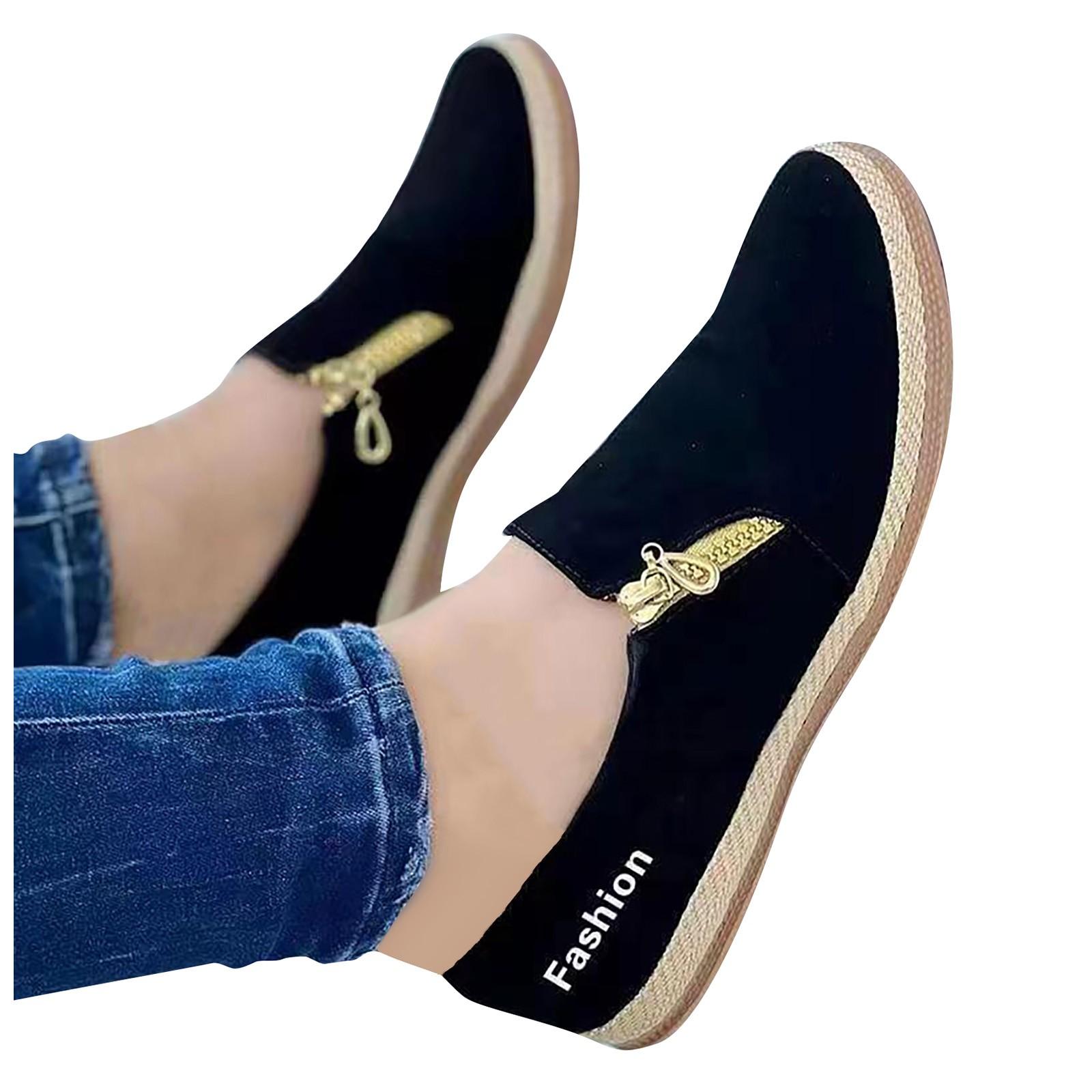 Мягкие кожаные бабушкины туфли с круглой головкой и неглубоким носком — фото 3