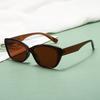 Retro European & American Women's Small Frame Sunglasses - High-End UV Protection, Versatile Street Style