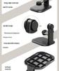 360° Pan-Tilt Rotating Projector Stand for Ceiling and Desktop Mounting