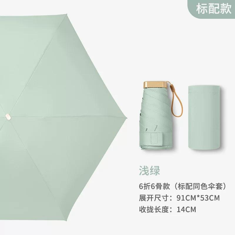 Dual-Use Umbrella for Women, Sun Protection, Uv Protection, Pocket Umbrella, 40% off Flat Sun Umbrellas, Compact Sunshade Umbrella