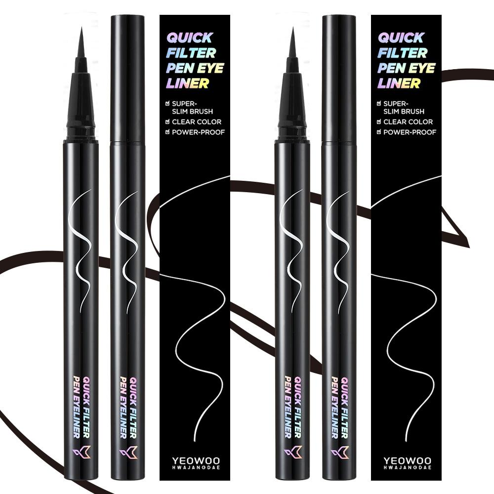 

Водостойкая подводка для глаз Fox Dressing Table Quick Filter Pen 0,5 г P1 Black Presso 2