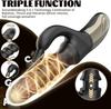 Thrusting G Spot Rabbit Vibrator Clitoral Stimulator 360° Swirl Up Down Thrust 5 Swirling Modes Adults Sex Toys For Women
