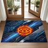 Manchester United Design Kristall Samt Teppich Weiche Dekorative Matte für Schlafzimmer Eingang