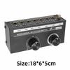 with Volume Control Knob Audio Selector Switcher Signal Selector  for Speaker Subwoofer