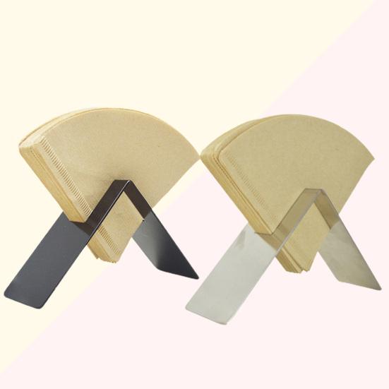 Filter Paper Holder Broken Resistant Large Capacity Waterproof Coffee Filter Paper Storage Rack for Café