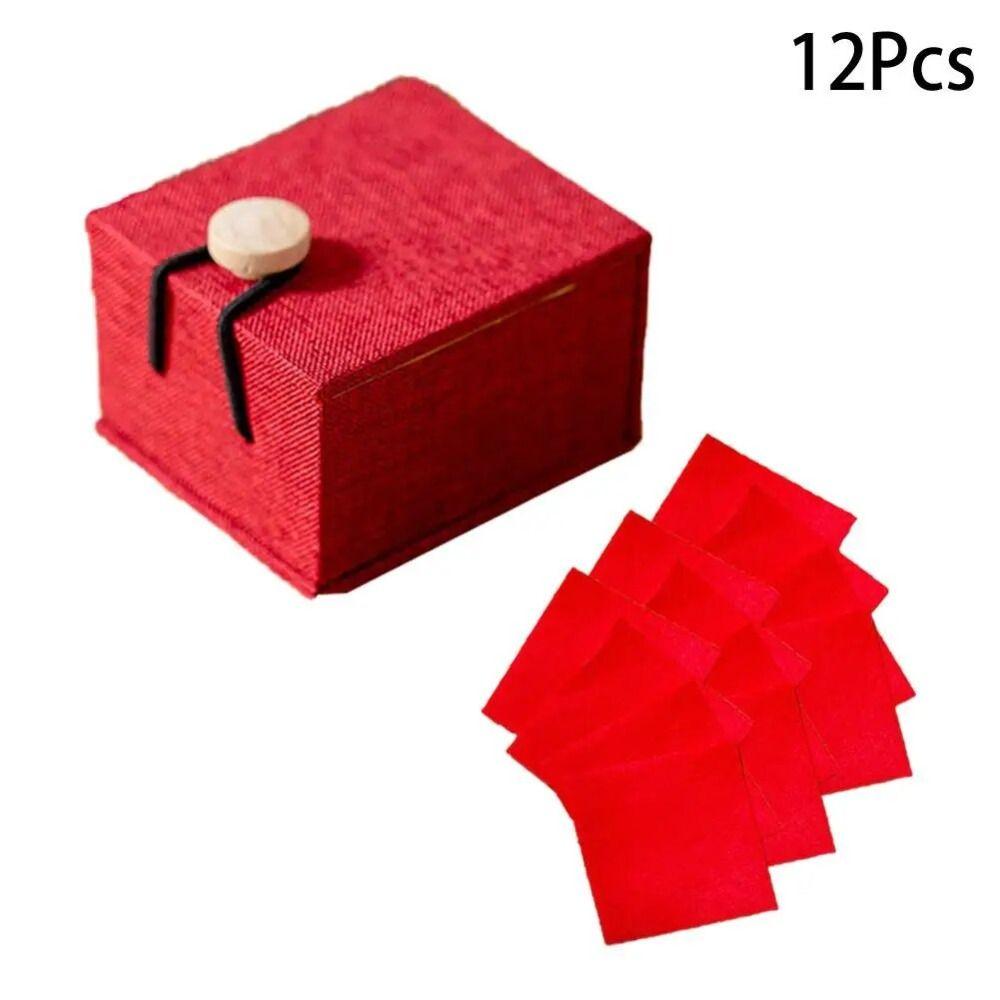 Traditional Lip Gloss Paper Red Velvet Lipsticks Paper Ancient Chinese Lipstick Paper Wedding