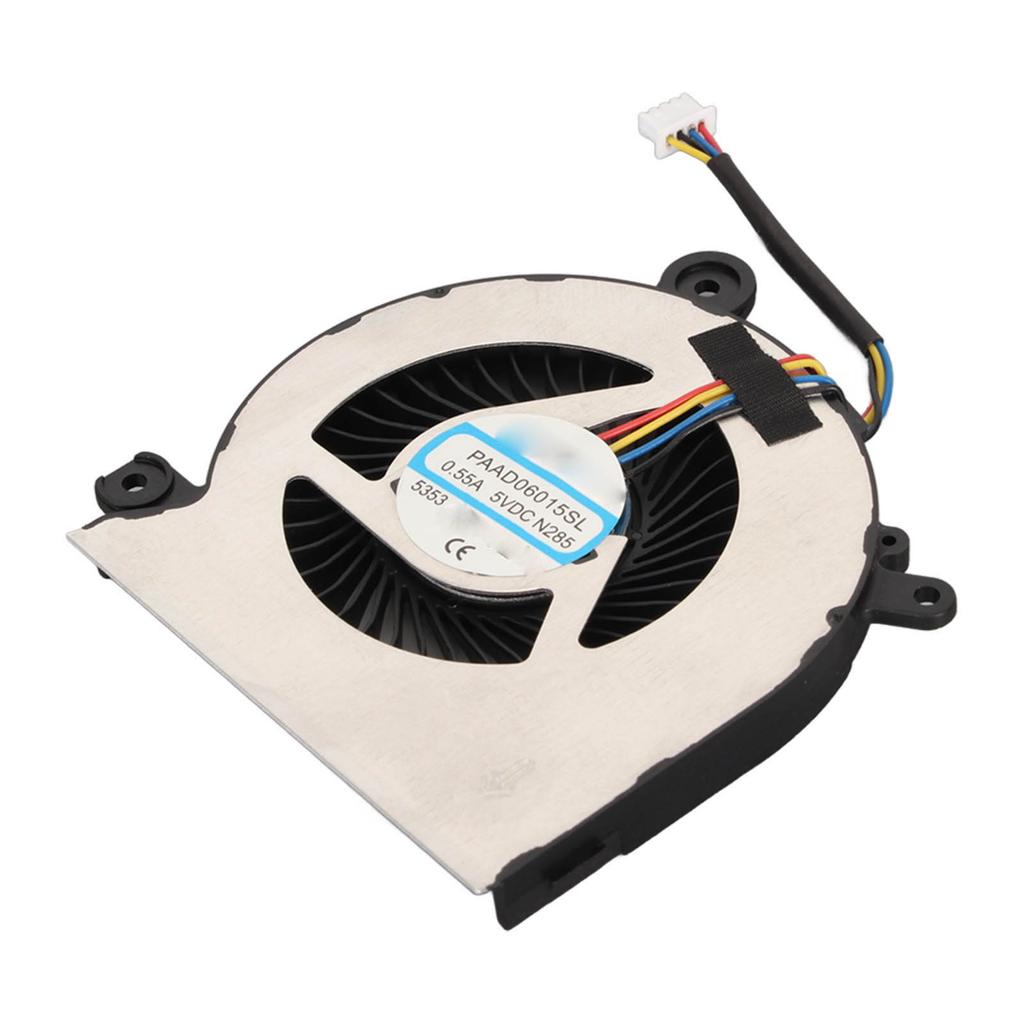 Laptop Cooling Fan Replacement 4 Pin Power Connector Compatible for MSI GF76 GF66 GL66 MS 1581 Laptop