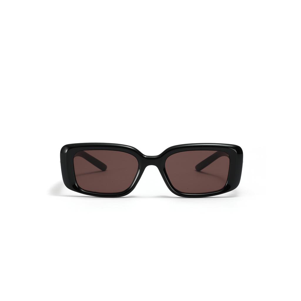 Large Frame Glasses Rivet Rectangle Sunglasses Gay Personality Sunglasses Female Feeling
