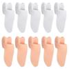 2/4 Double Soft Silicone Thumb Splitter, Washable Soft Toe Protector, Anti-friction and Anti-pain Toe Splitter