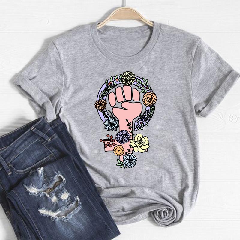 Trend Stil T Top Mode T Shirt Kleidung Blume Stilvolle Casual Kurzarm Frauen Drucken Dame Weibliche Grafik T-shirt