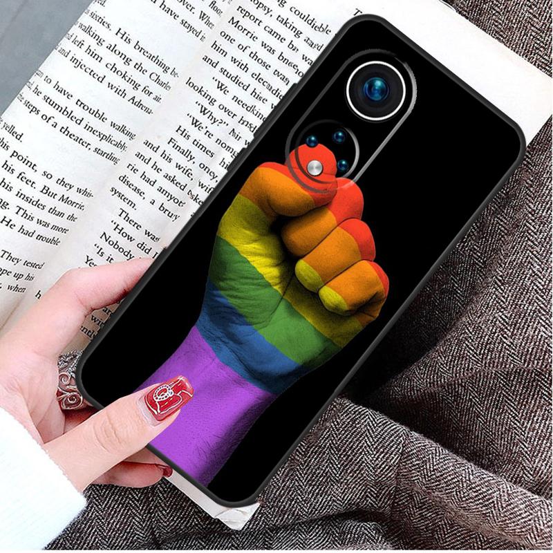 Gay Pride Rainbow Flag Case For Honor X9b X8b X6 X7 X8 X9 X6a X7a X8a X9a Honor 70 50 90 Lite Magic 6 5 Pro Cover