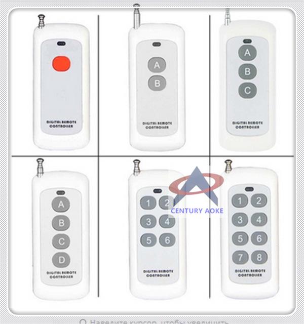 DC 12V 8-Channel Wireless Remote Control Switch for 24V & 220V