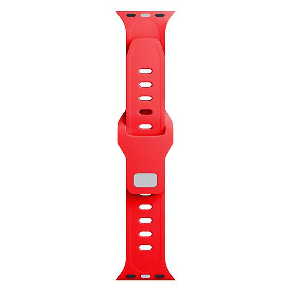 Pasek Silikonowy 3Mk Silicone Watch Strap Do Apple Watch 42/44/45/49Mm Czerwone