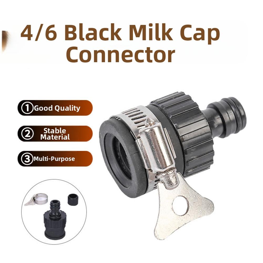 Secure Fit Multipurpose Hose Adapter for Taps Leakproof Quick Connect Seal with Rust Resistant Stainless Steel Clip