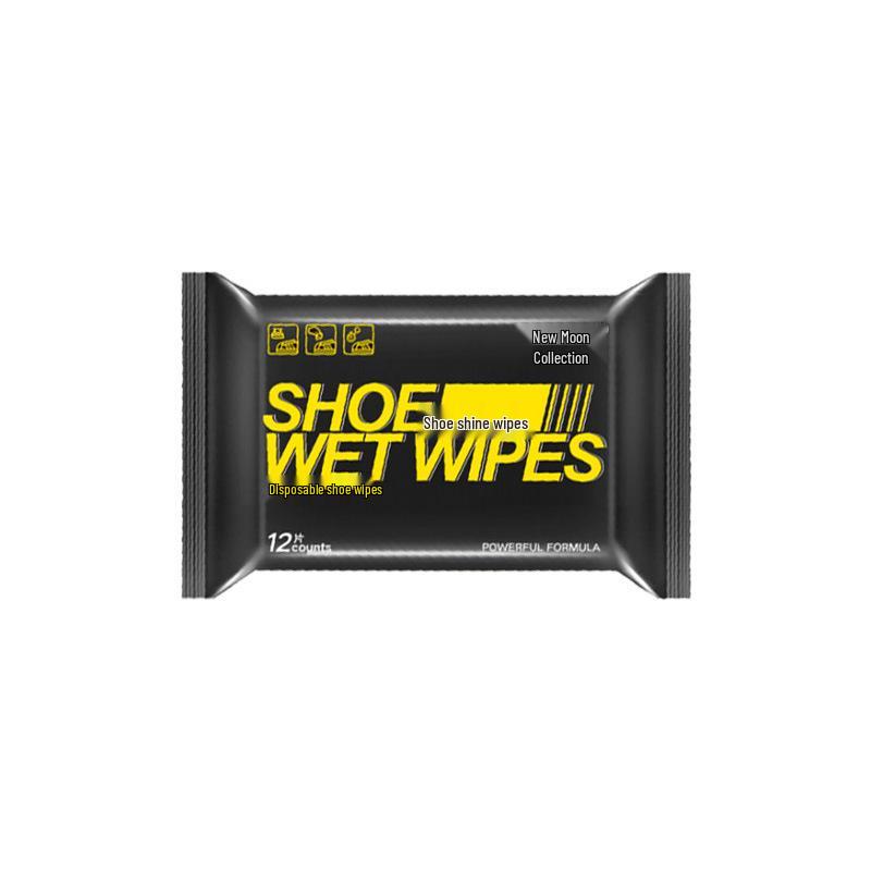 Disposable Shoe Cleaning Wipes with Gentle Formula for Quick Stain Removal - No Wash Needed