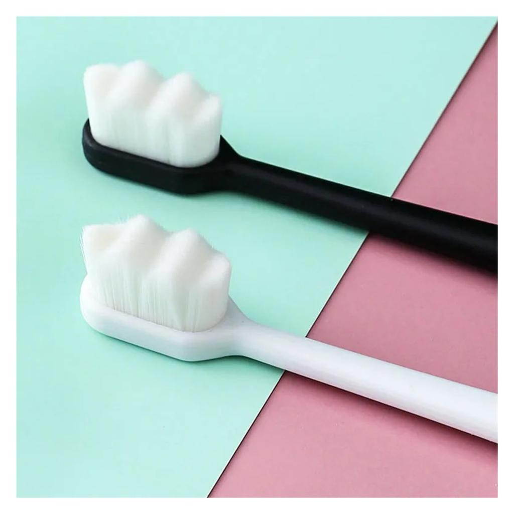 1PCS Extra Soft Toothbrush Ultra Soft-bristled Adult Toothbrush Micro Nano Bristle for Sensitive Fragile Gums Toothbrush Travel