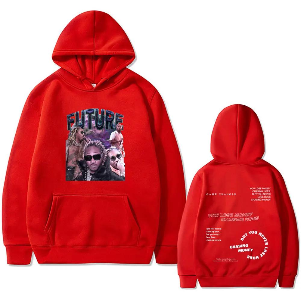 Rapper Future Hoodie Men Women Hip Hop Fashion Pop Music Streetwear Men's Casual Vintage Hoodies Male Oversized Hooded Tracksiut