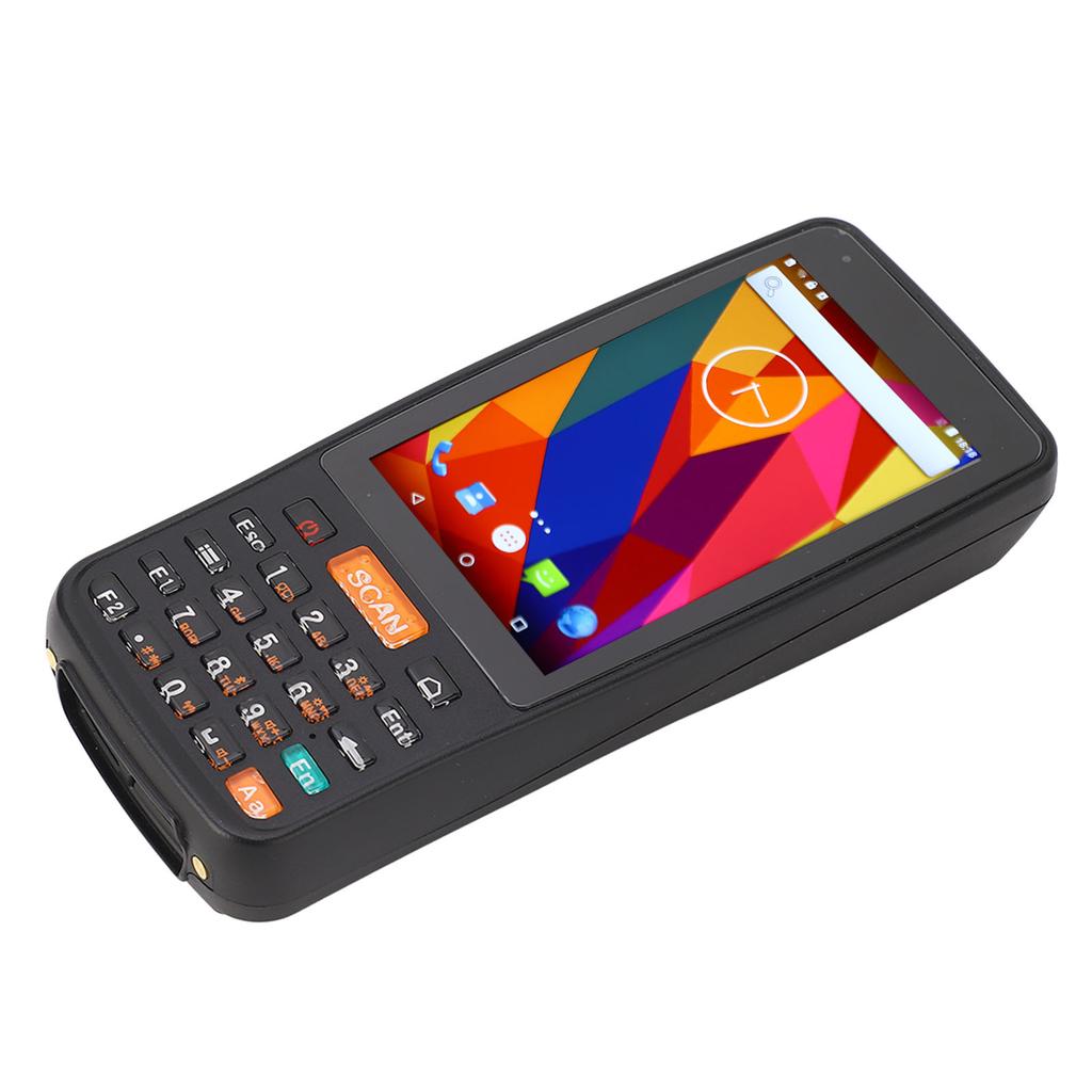 Barcode Scanner QR Code Reader Data Collector Inventory Scanner 100‑240V AC for Android 6.0 US Plug