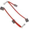 Starter Brush,2pcs Starter Brush Set 103347301 High Performance Generator Brush for EZGO Club Car