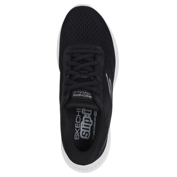 Skechers Go Walk Now Khloe SS RR Fashion Comfortable Durable Low Top Casual Running Shoes Women sneaker Black 125643-BKW