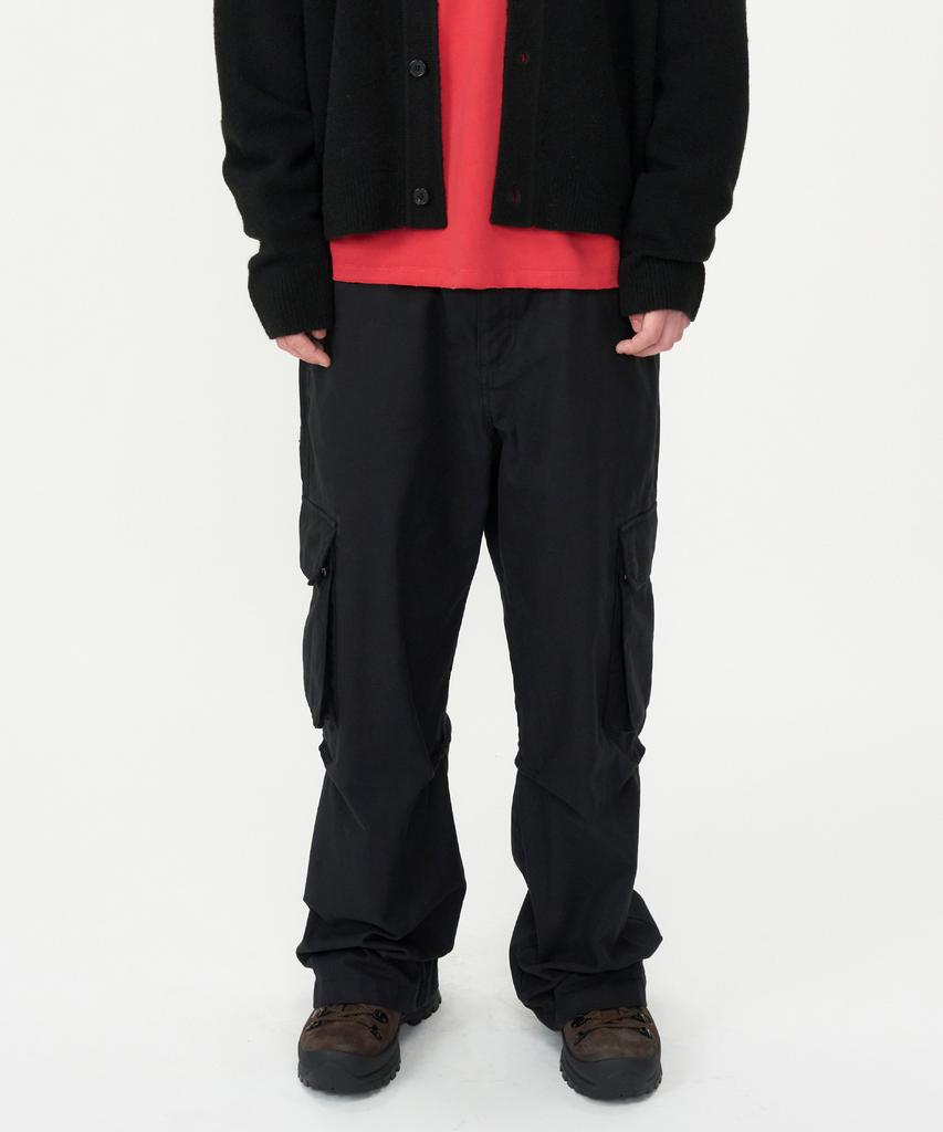 INSILENCE Vintage Combat Cargo Pants 2 Black