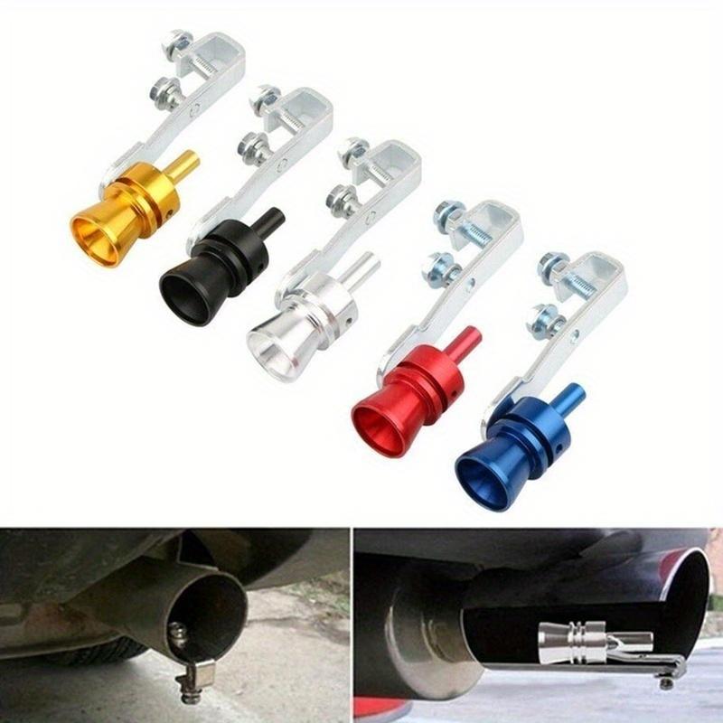 1PC Universal Aluminum Turbo Sound Exhaust Muffler Pipe Whistle Car Blow Off Valve Tip Simulator Whistler