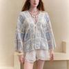Elegant Crochet Hollow Knit Summer Cardigan for Women