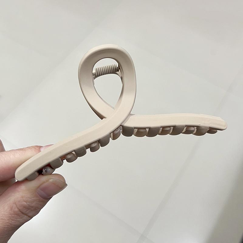 Große Schleife Haarspange Neu Trendige Einfarbig Schwarz Haar Hai Klammer Haarstyling Werkzeuge Accessoires für Frauen Mädchen