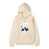 Satoru Gojo Hoodie Unisex Fleece Sweatshirt Dual Sleeve Vertical Japanese Kanji Manga Front Print Anime Pullover
