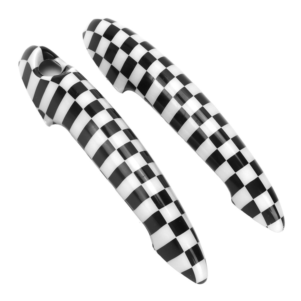 1 Paar Auto Türgriff Aufkleber Abdeckung Zierleiste Außen Zubehör Mit Schlüsselloch Ersatz für R50 R52 R53