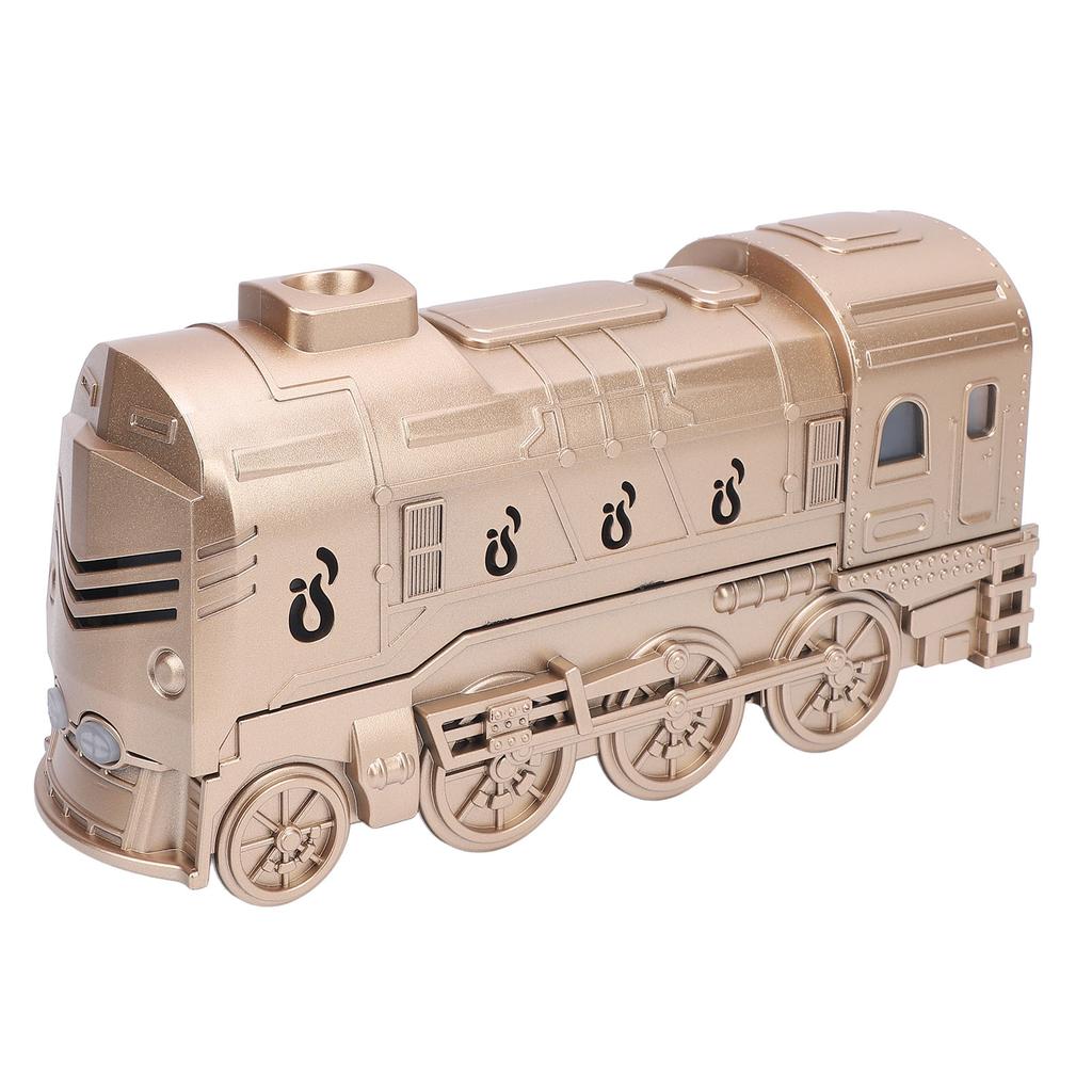 Aromatherapy Diffuser Humidifier with Light 300ml ABS Retro Train Humidifier Essential Oil Diffuser