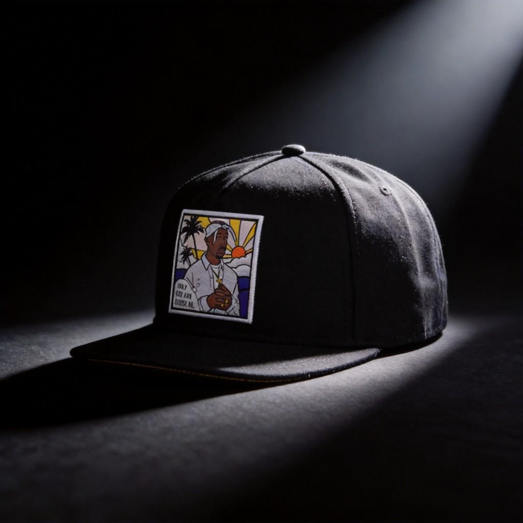 Pacenstein Hip Hop Character Baseball Cap With Wide Brim And Airflow For Daily Sun Protection