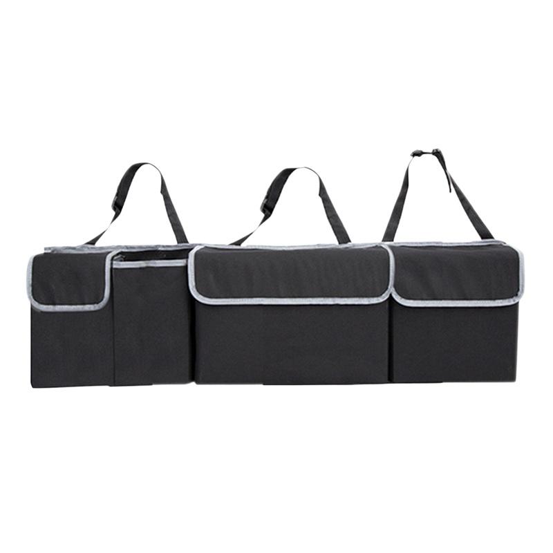 1pc High Capacity Car Trunk Organizer Oxford Backseat Storage Bag Multi-use Automobile Interior Seat Back Organizers