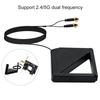 Desktop Antenna Horn 90 Degree Rotating Dual Frequency 2.4G 5G External Wifi Antennas