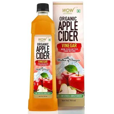 WOW LIFE SCIENCE BIO JABLEČNÝ Ocet PRO ZLEPŠENÉ ZDRAVÍ STŘEV - 750 ml